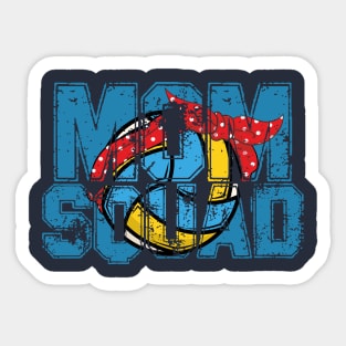 volleyball squad mom Sticker